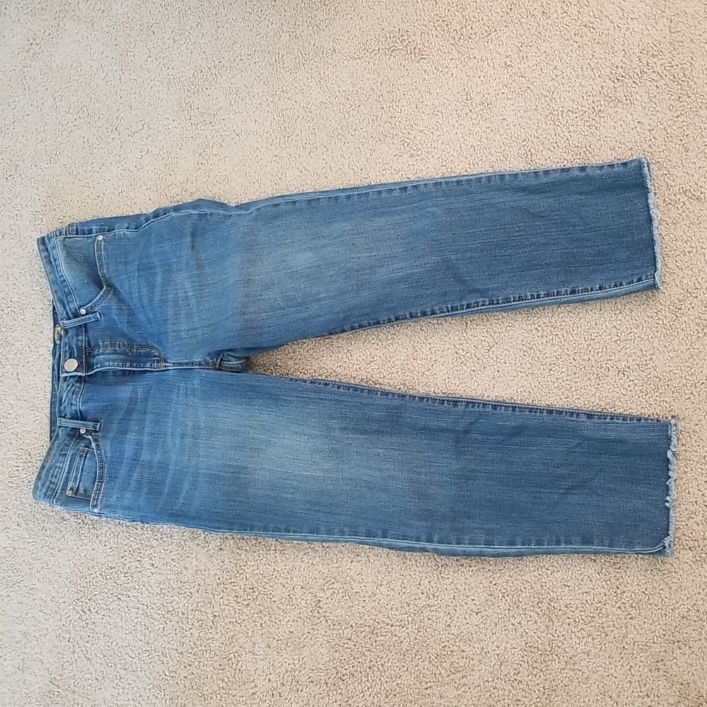 Seven7 Tower Straight Crop Size 8 Casual Jeans